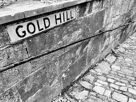 Historic Gold Hill, Dorset