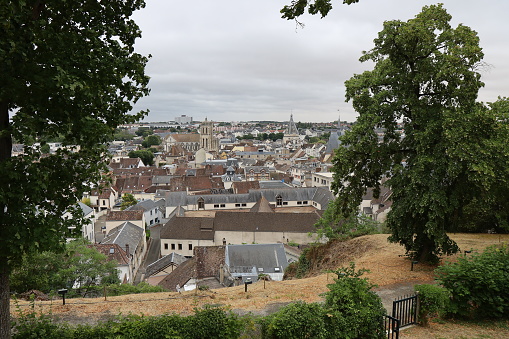 Overview of the town, town of Dreux, department of Eure et Loir, France