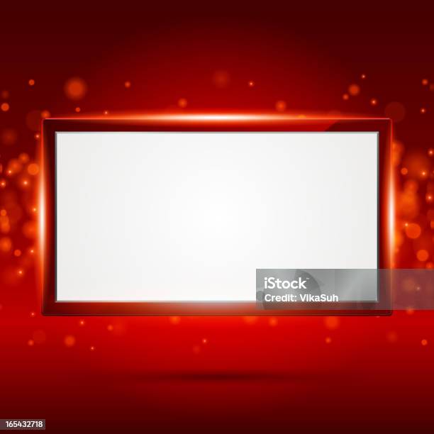 Vector Screen Light Display Screen With Light Vector Background Stock Illustration ...