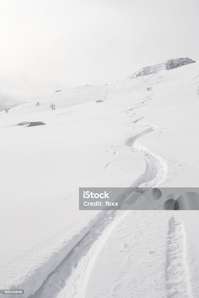 Desfrutar de Neve recente - Royalty-free Alpes Europeus Foto de stock