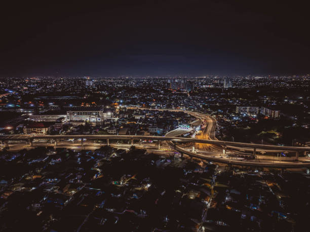 istock Night at Cakung Toll 1654341144