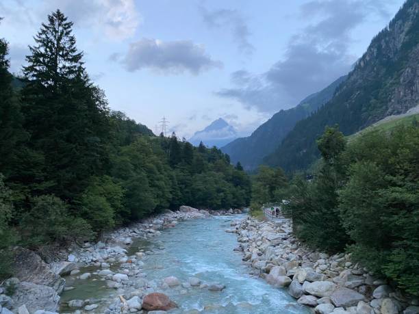 istock Mountain river Reuss near the Gotthard 1654381838