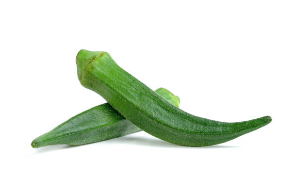 istock okra isolated on white background 1654390745