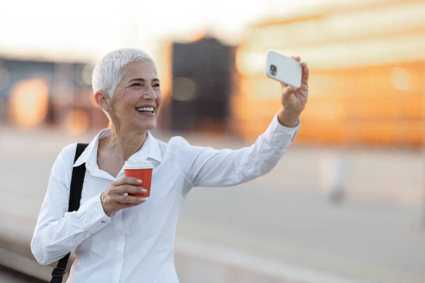 istock Modern senior woman 1654522649