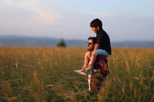 istock Dad and son outdoors 1654522920