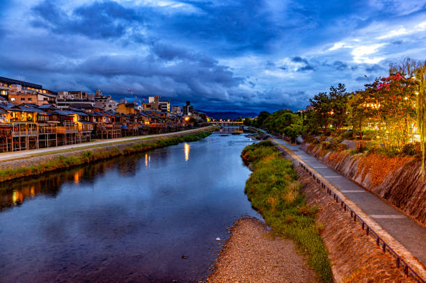 istock The Kamo River in Kyoto, Japan 1654556838