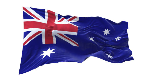 istock flag waving isolated on white background. 1654605798