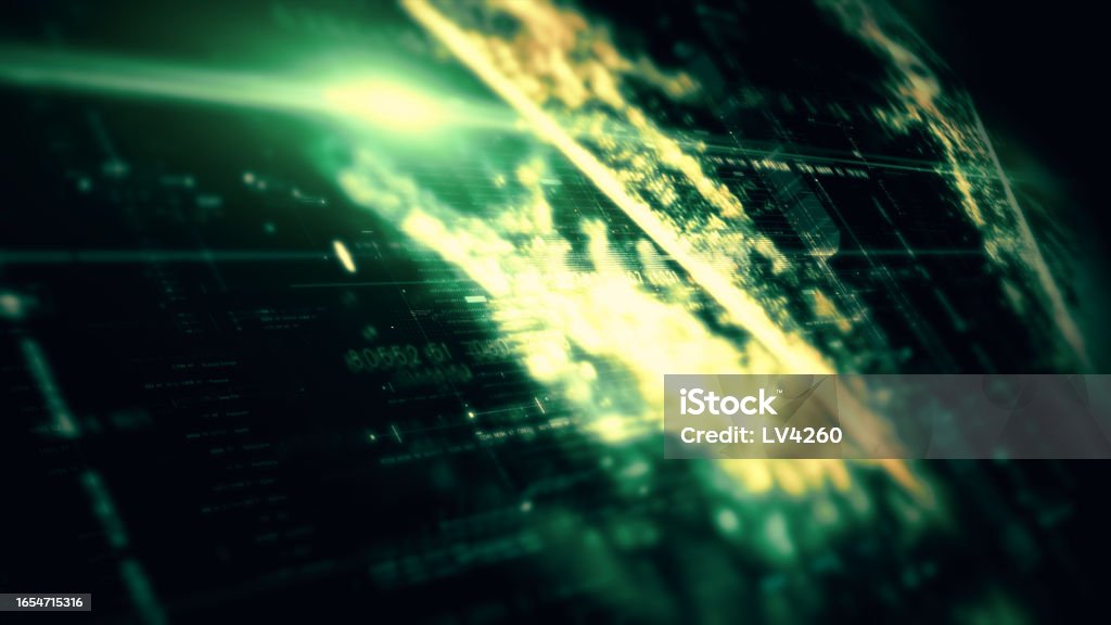 Matrix Simulation Background Data Matrix Nexus Advanced Simulation Ui Background Stock Photo ...