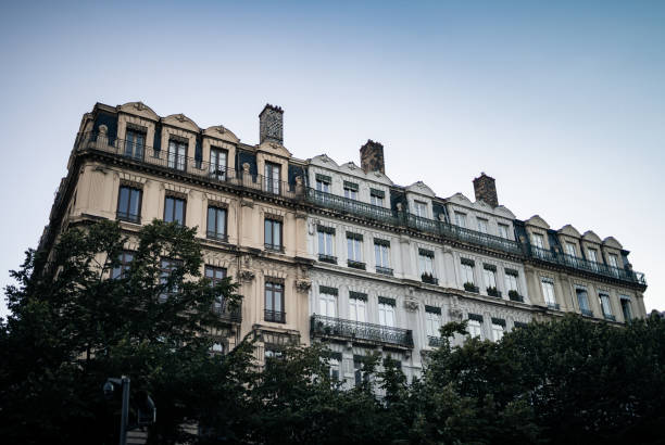 istock Building architecture in Lyon, France. 1654739160