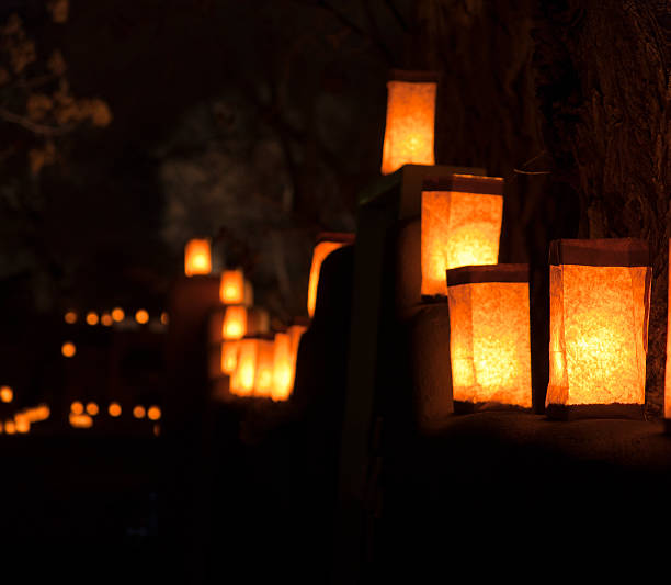 istock Santa Fe Luminarias at Christmas 165474046