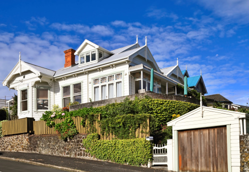 Victorian house in Auckland, New Zealand.