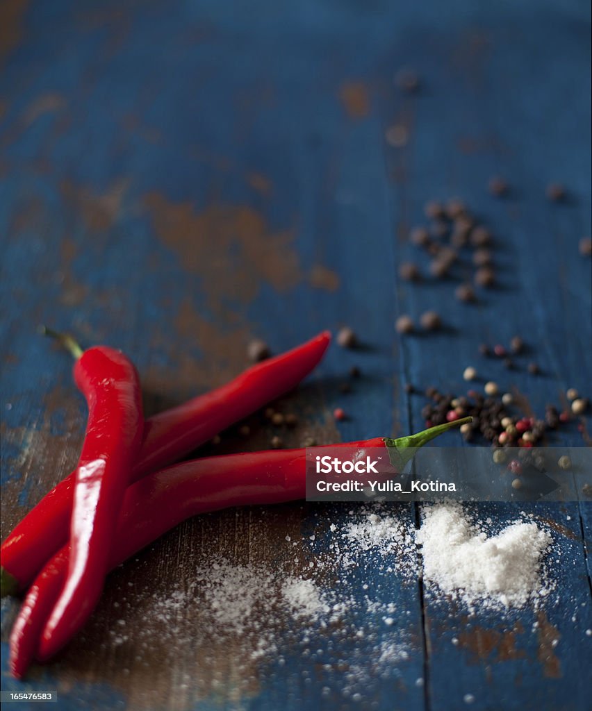 Diferentes tipos de pimienta - Foto de stock de Alimento libre de derechos
