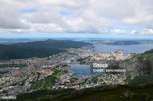 Widok Bergen - zdjęcia stockowe i więcej obrazów Bergen - Bergen, Góra, Bez ludzi