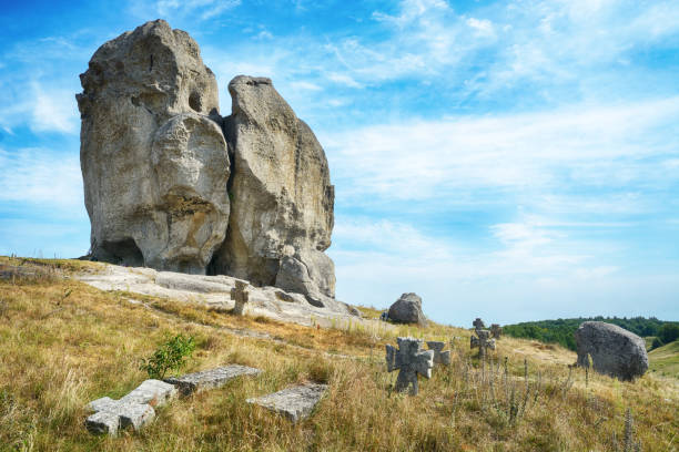 istock Rock of Pidkamin, Ukraine 1654814912