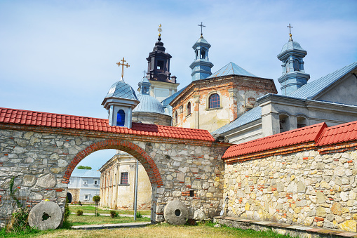 Complex of the Dominican monastery of the XVII-XVIII centuries in Pidkamin town, Lviv Oblast, Ukraine