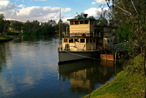 Australia, paddle steamer on Murray river