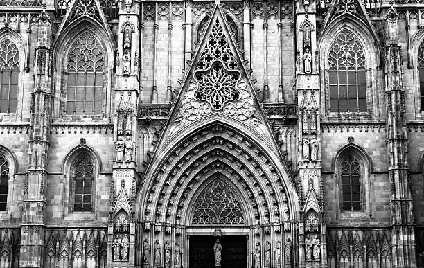 Cattedrale di Barcellona - foto stock