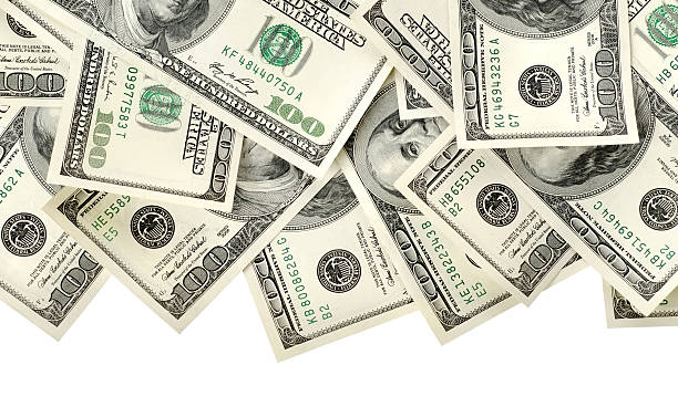 istock Collage of money isolated 165484182