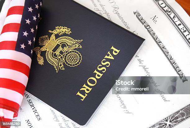 Citizenship Documents Stock Photo - Download Image Now - Emigration and Immigration, Certificate, Authority