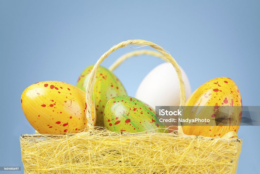 Ovos de Páscoa - Foto de stock de Amarelo royalty-free