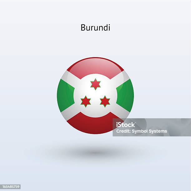 원형 플랙 Of 부룬디족 0명에 대한 스톡 벡터 아트 및 기타 이미지 - 0명, 곡선, 국기
