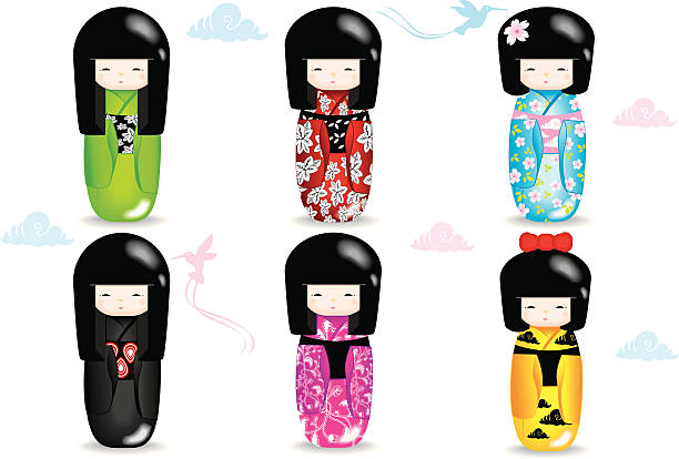 Kokeshi Vector Art Graphics Freevector Com Kokeshi Vector Art Graphics Freevector Com