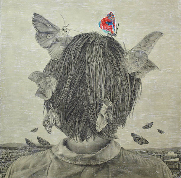 istock The moth which clings to hair 165487349