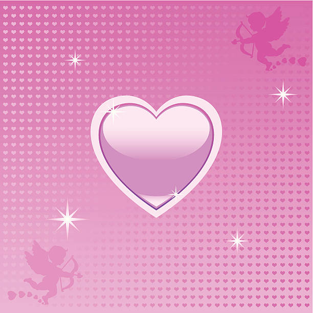 사랑입니다 심장 - valentines day heart shape backgrounds star shape stock illustrations