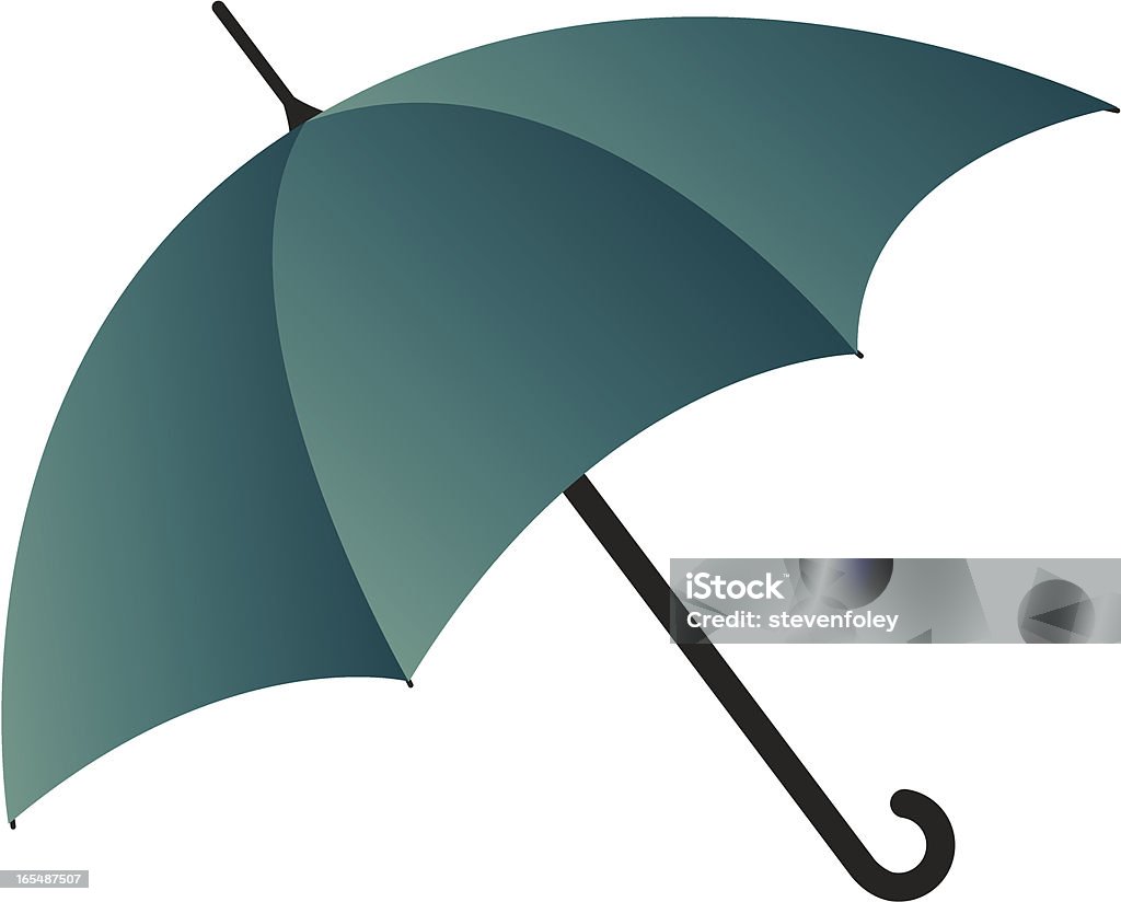 Ombrello da pioggia - arte vettoriale royalty-free di Accessorio personale