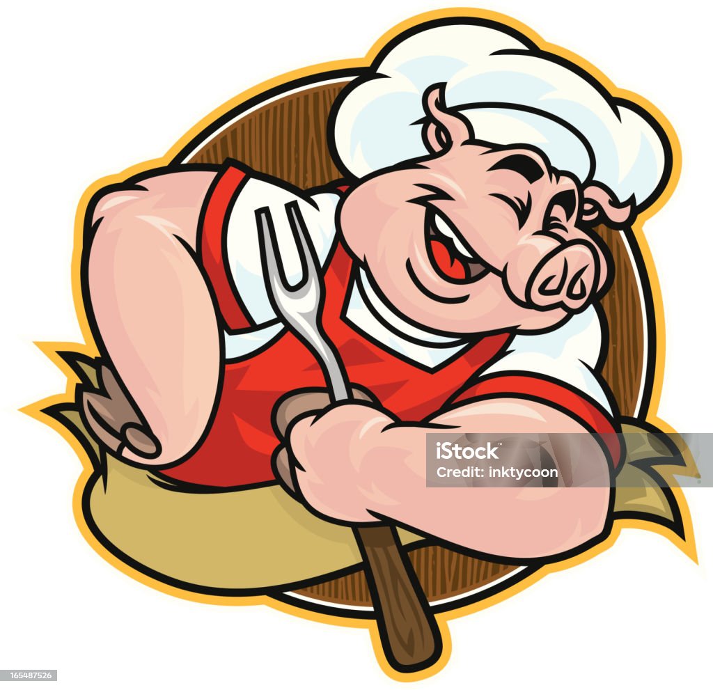 Palais de Cochon II - clipart vectoriel de Porc - Mammifère ongulé libre de droits