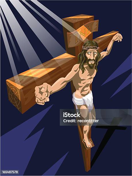 Zmartwychwstanie Z Jezus Chrystus - Stockowe grafiki wektorowe i więcej obrazów Bóg - Bóg, Celebryci, Chrześcijaństwo