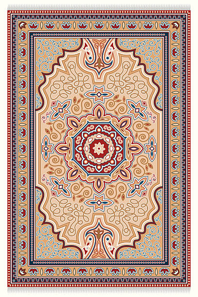 karpet - carpet decor ilustrasi stok