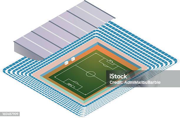 Intérieur Du Stade De Football Vecteurs libres de droits et plus d'images vectorielles de Football - Football, Architecture, Exercice physique
