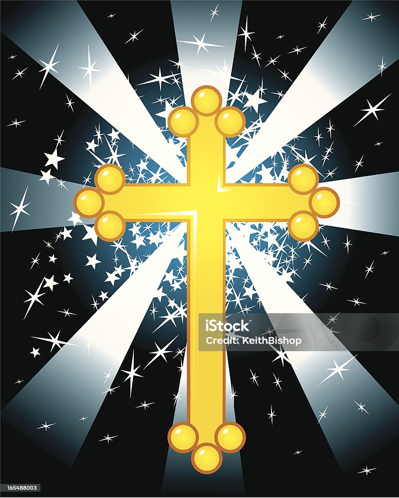 電力のキリスト - イエス キリストのロイヤリティフリーベクトルアート
