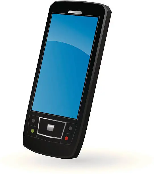 Vector illustration of Mobile phone