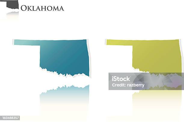 Ilustración de Gráfico Del Estado De Oklahoma y más Vectores Libres de Derechos de Azul - Azul, Brillante, Color - Tipo de imagen