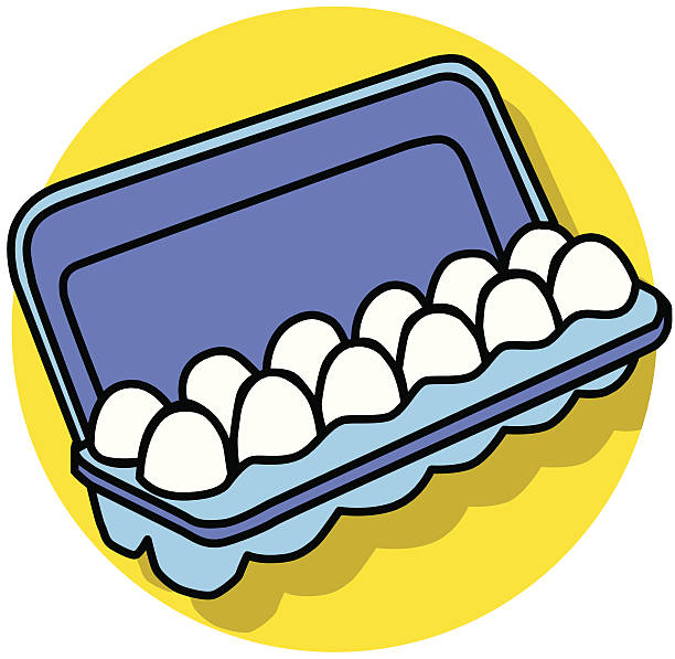 Dozen Eggs Clipart