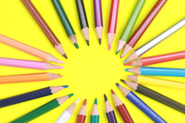 istock Wooden colored pencil 1654891417