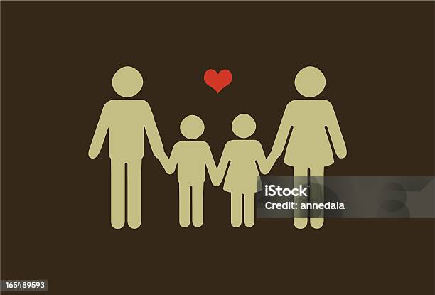 Ilustración de La Familia y más Vectores Libres de Derechos de Amor - Sentimiento - Amor - Sentimiento, Estilos de vida, Familia