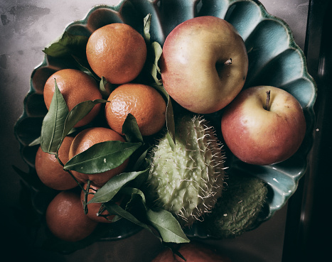 Fruits on plate