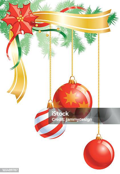 Ilustración de Navidad Ornamentos y más Vectores Libres de Derechos de Adorno de navidad - Adorno de navidad, Blanco - Color, Celebración - Acontecimiento