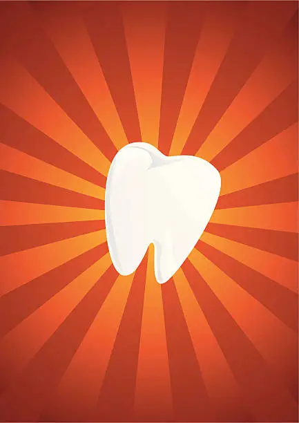 Vector illustration of Tooth