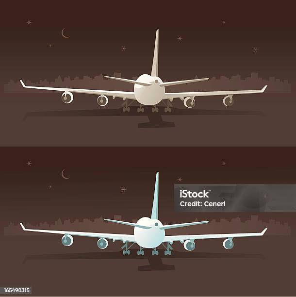 Avion Vecteurs libres de droits et plus d'images vectorielles de Avion - Avion, Avion de tourisme, Aéroport
