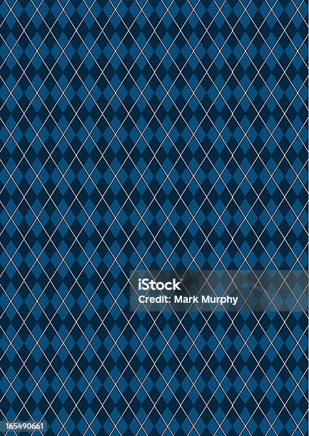 Modische Textil Klassischer Argylemuster Stock Vektor Art und mehr Bilder von Argyle-Muster - Argyle-Muster, Bildhintergrund, Blau