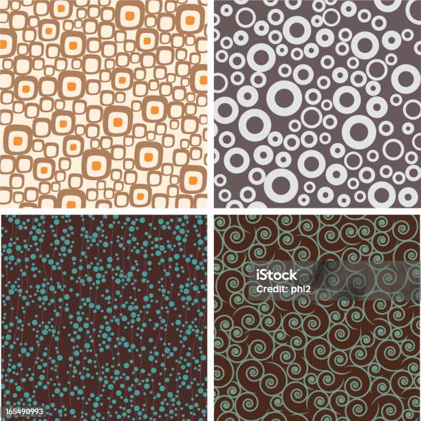 Retor Patterns Retro Patterns Vector Stock Illustration - Download Image Now ...