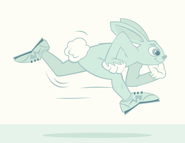 High Speed Rabbi Fast Rabbit Clipart