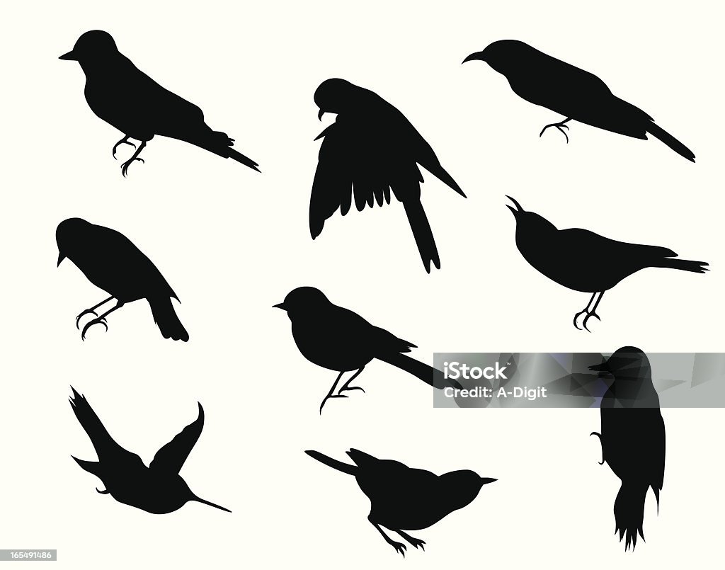 SmallBirds - arte vectorial de Pájaro libre de derechos