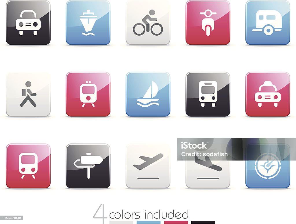 Transportation icons | Senso series http://www.tomnulens.be/istock/newbanners/senso_series_stock_icon_buttons.jpg Car stock vector