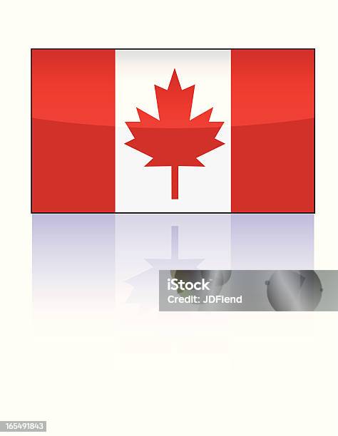 광택지 캐나다식 플래깅 개념에 대한 스톡 벡터 아트 및 기타 이미지 - 개념, 국기, 기