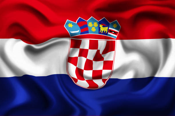 istock 3d illustration of Croatia flag 1654919700